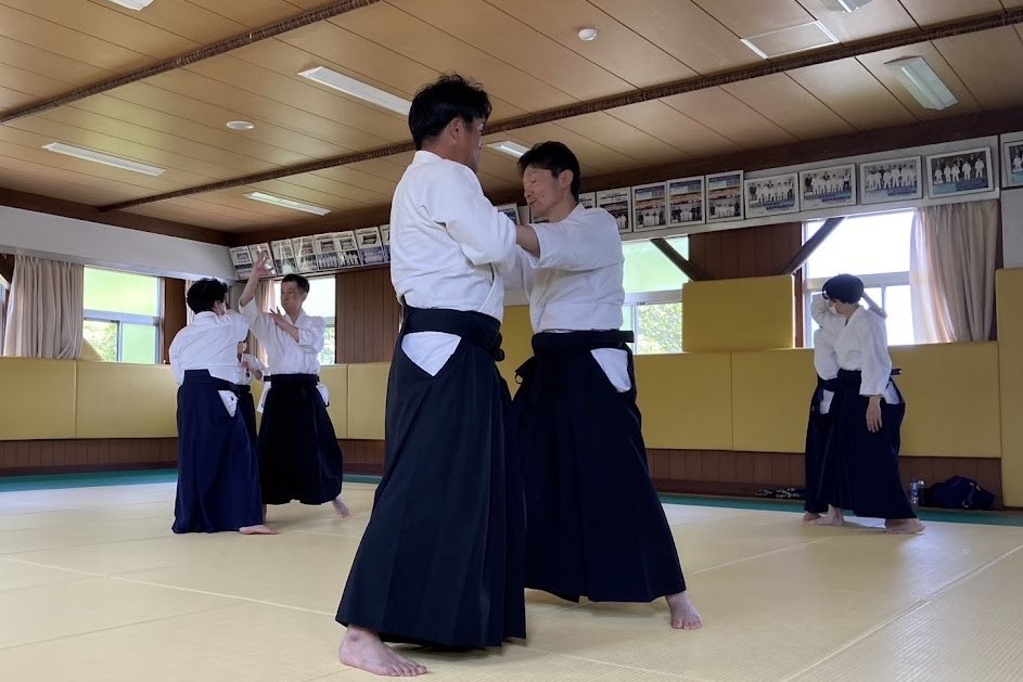 波田体育館2F柔道室